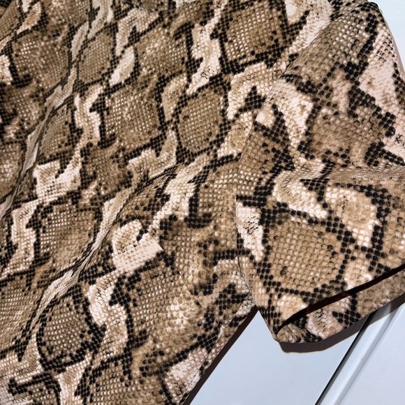 Michael Kors Python Short Sleeve Dress Size: S - Picture 6 of 11